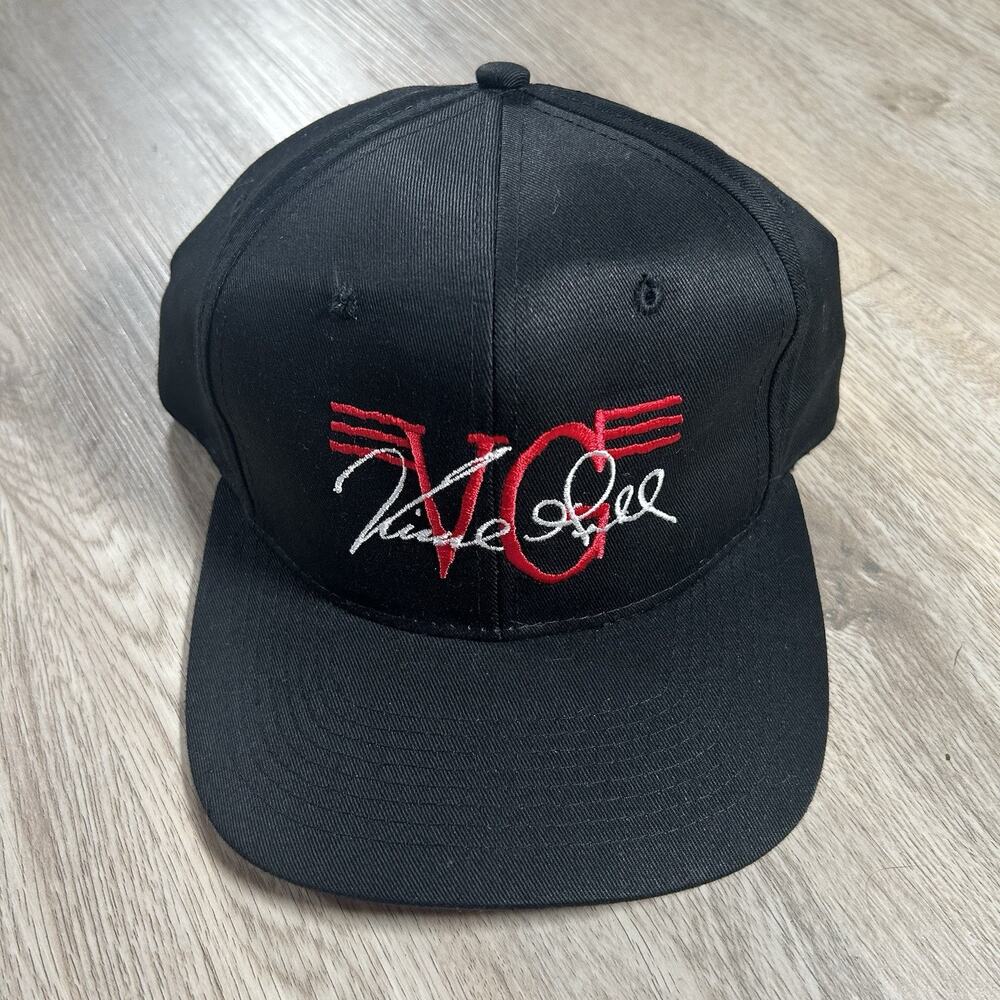 Vintage Vince Gill Hat‎ Snapback Country Music Sportsman Black Cap